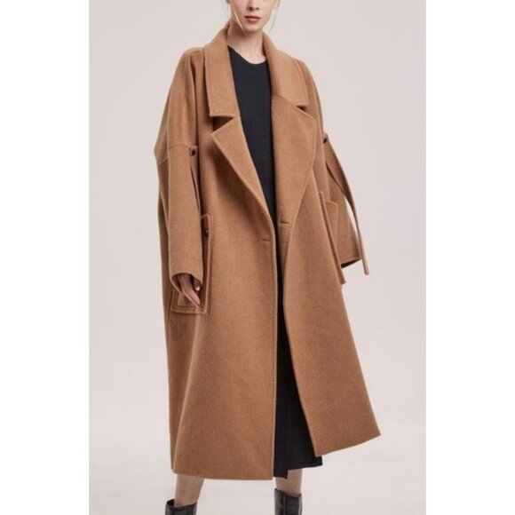 NWT NAP Londyn Shawl Collar 100% Merino Wool Jacket-sz XXL - Picture 1 of 12